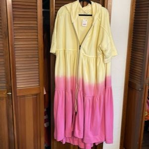 Free people brand sweatshirt dress